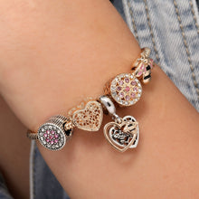 Load image into Gallery viewer, Bee Charm Bead Bracelet
